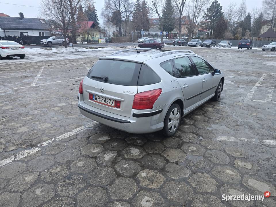 Peugeot 407 20hdi 136KM Bychawka Pierwsza sprzedam