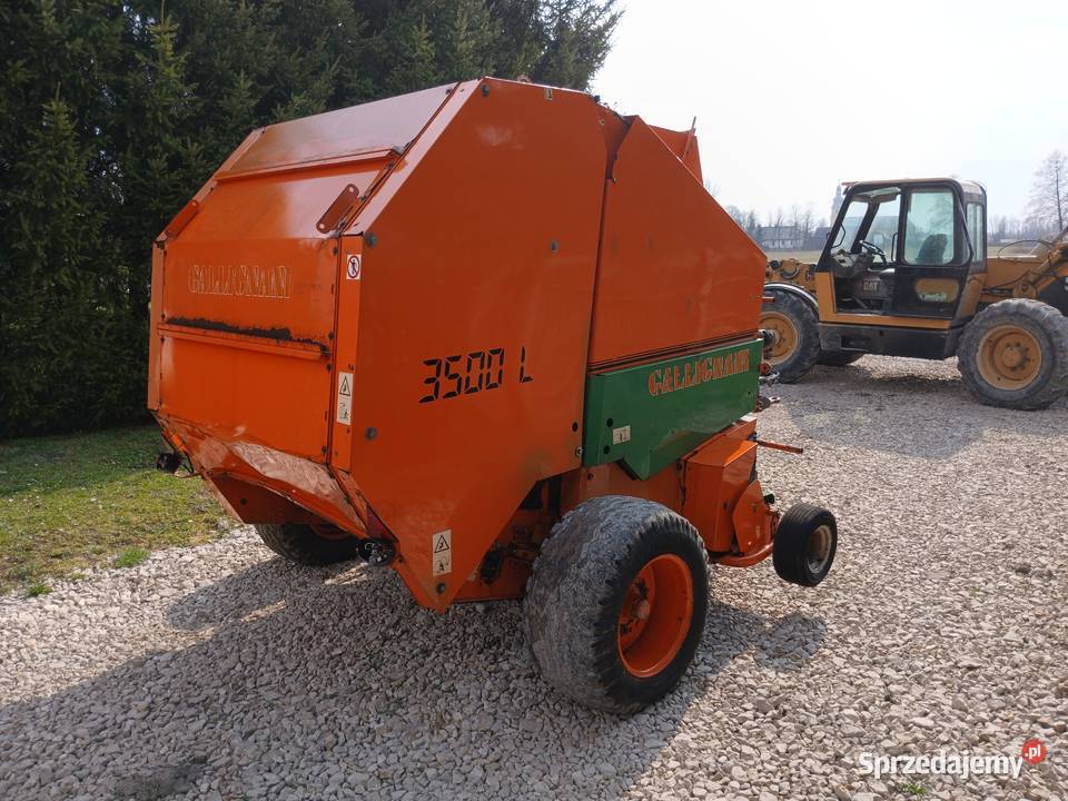 Prasa GALLIGNANI 3500L rolująca vicon krone świętokrzyskie Chlewice
