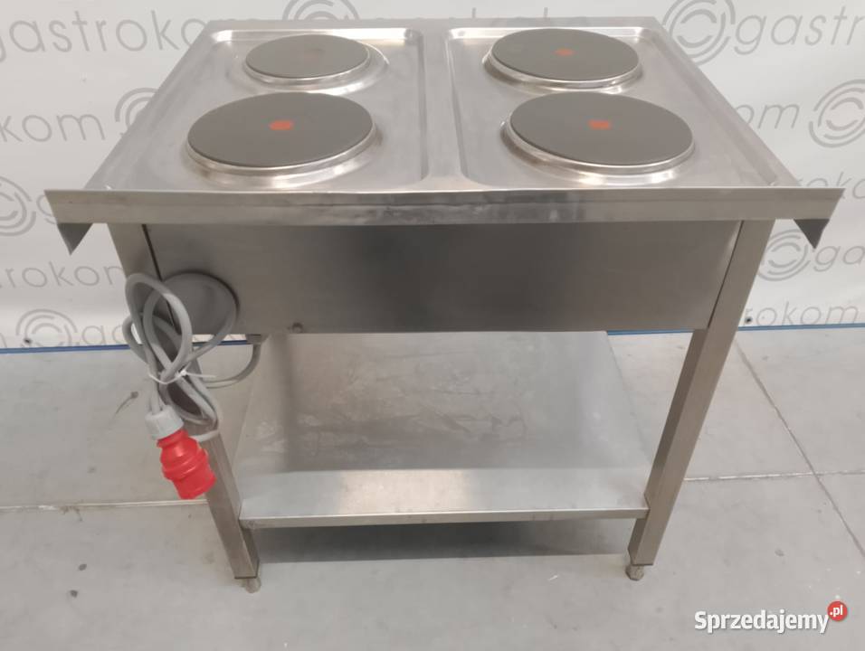 KUCHNIA ELEKTRYCZNA Z PÓŁKĄ 4PŁYTOWA