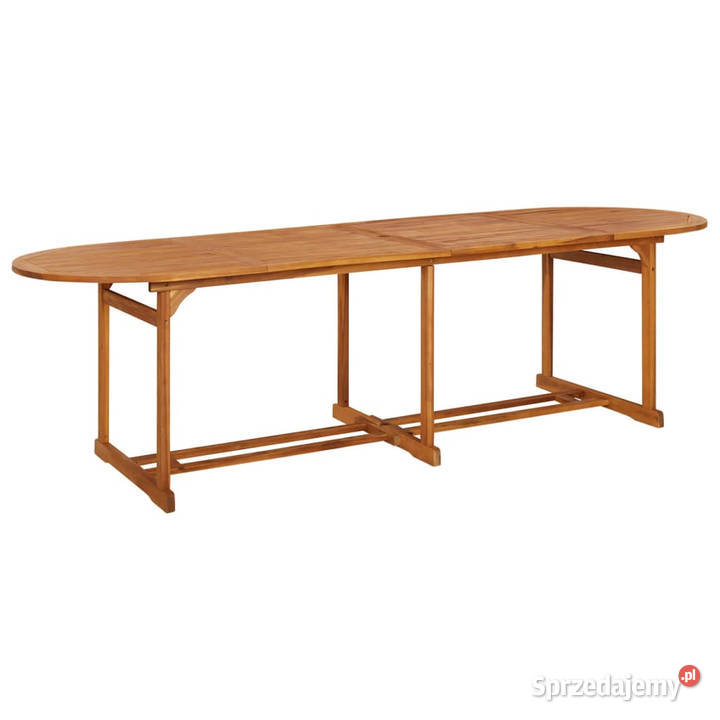 Ogrodowy stół jadalniany 280x90x75 lite drewno Warszawa