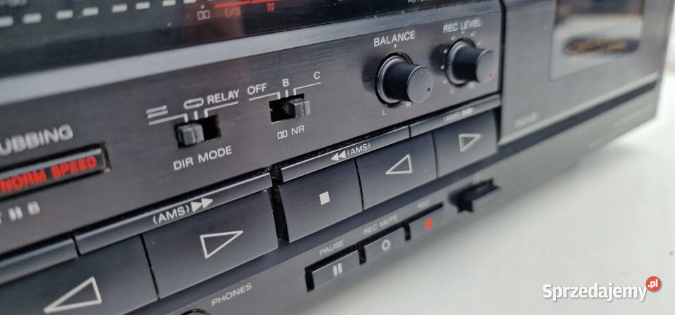 Magnetofon Sony TCWR570 Stereo Cassette Deck Międzychód sprzedam