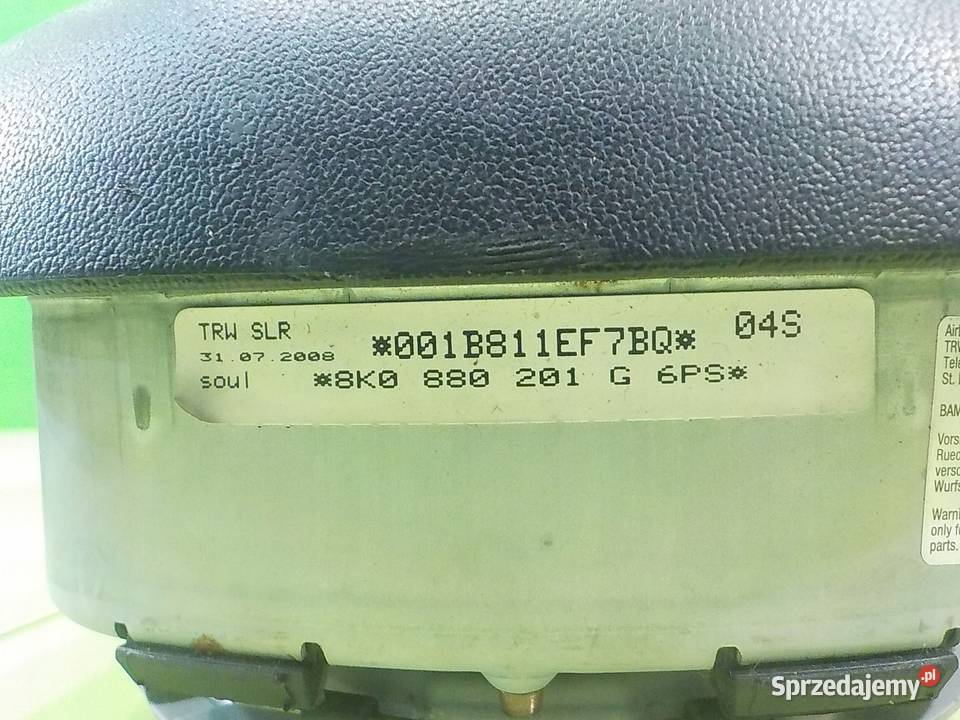 AUDI A5 8T 27 TDI 08r 2D AIRBAG poduszka Suków
