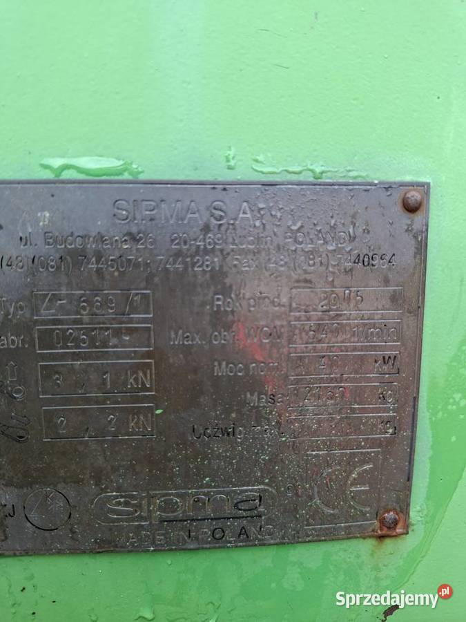 Supma 2005 SIATKA oryginał Transport Parczew