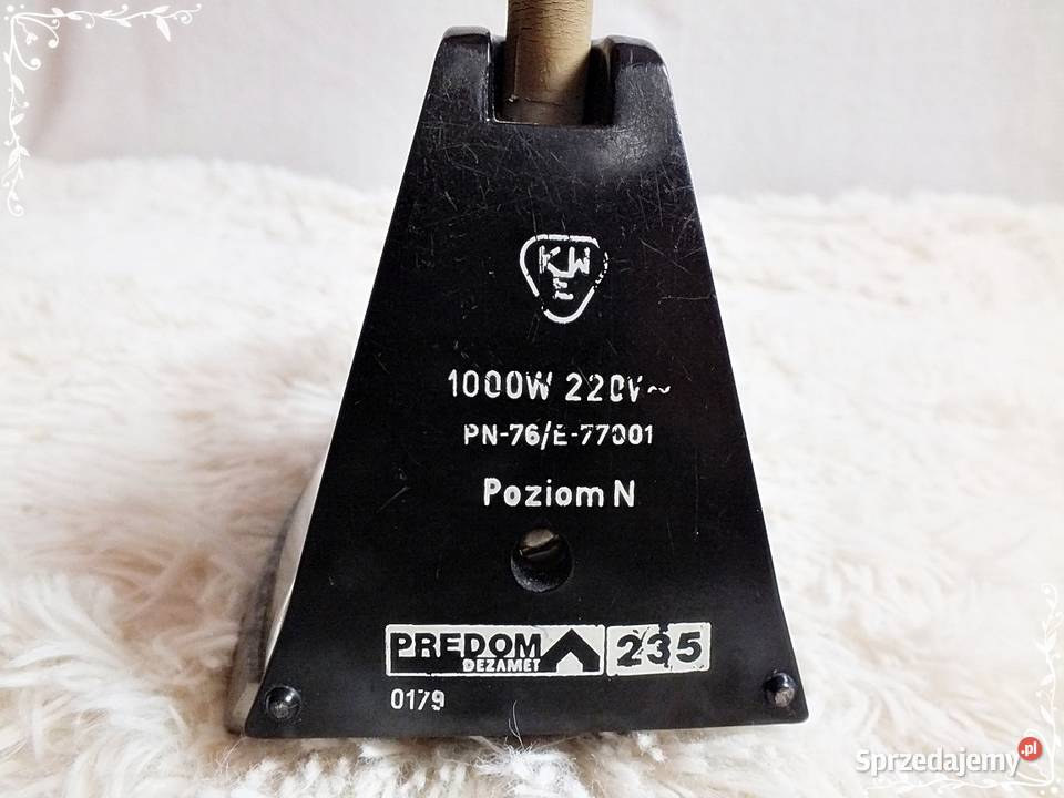 Żelazko Predom Dezamet 235 z PRLu Żary sprzedam
