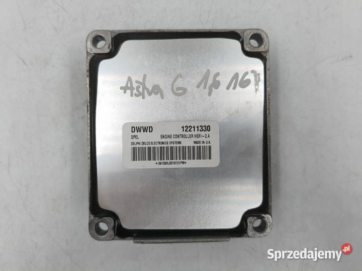 Sterownik Silnika Opel Astra G 16 16v Z16XEP