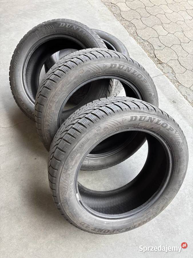 4 x OPONY ZIMOWE DUNLOP 24550R18 Run Flat RSC 4 Samochodowe Poznań