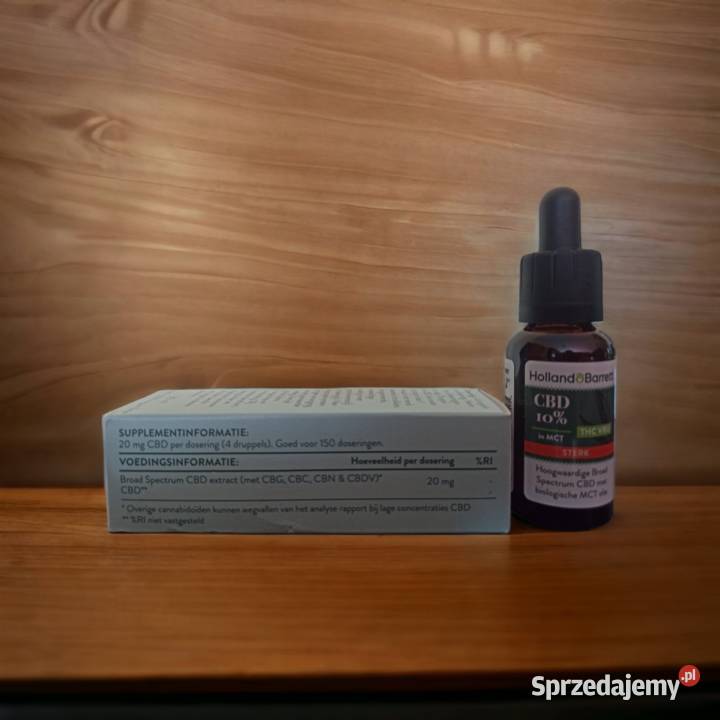 Holland Barrett Olejek CBD 10 30 ml Oryginalny Pozostałe łódzkie Łódź