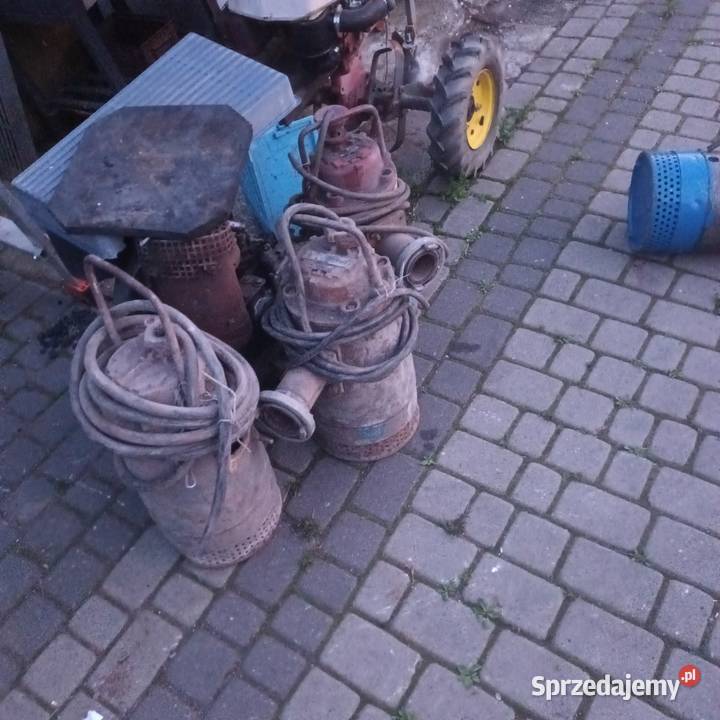 Pompa brudnej wody szlamówka przemysłowa duża Rusiec