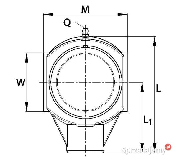 Plastik obudowa łożyska KLH RHEY20TVVA małopolskie Kamionna