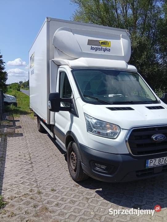 sprzedam Forda Transita kontener z windą 130KM Oborniki sprzedam