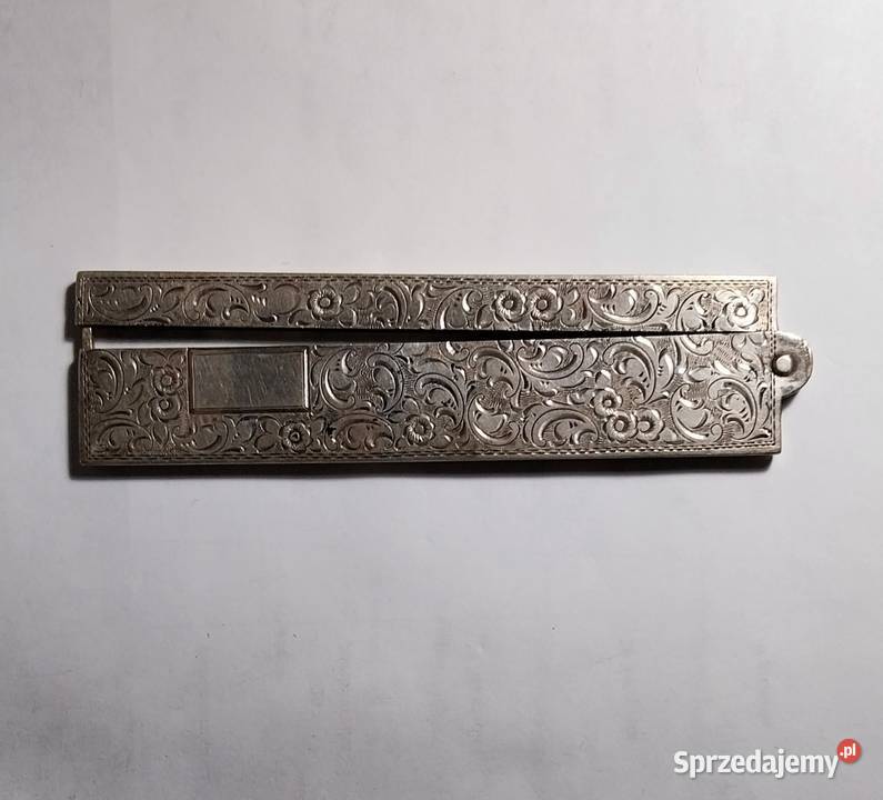 Srebrne etui na grzebień śląskie