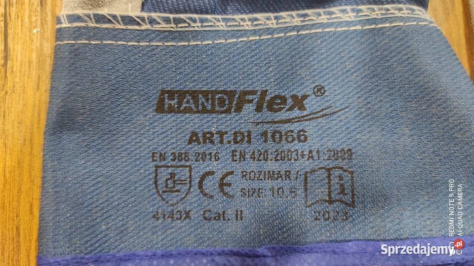 Rękawice ochronne pięciopalcowe 12 sztuk Gliwice