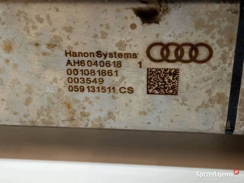 CHŁODNICA SPALIN 059131511CS 30 TDI Audi A7 II osobowe sprzedam