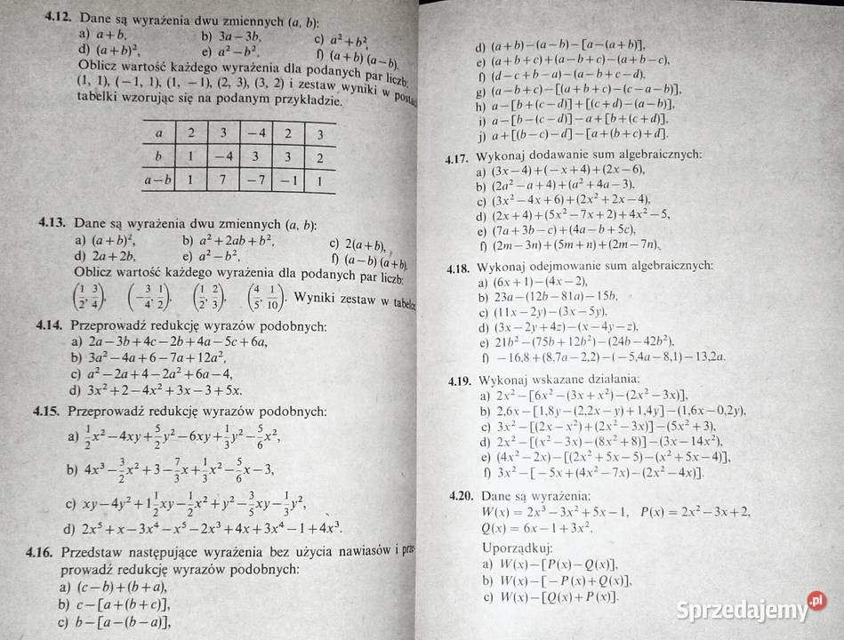 Zbiór zadań z matematyki kl 78 N Dróbka K Chełm
