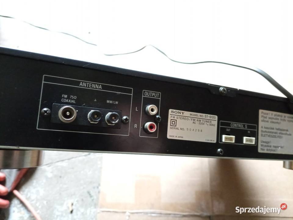 Sony STS120 stereo fm tuner Stalowa Wola