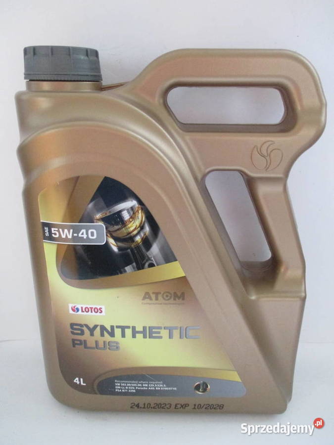 LOTOS 5W40 Syntetic Plus 4L Sklep ŁódźBałuty Oleje silnikowe sprzedam