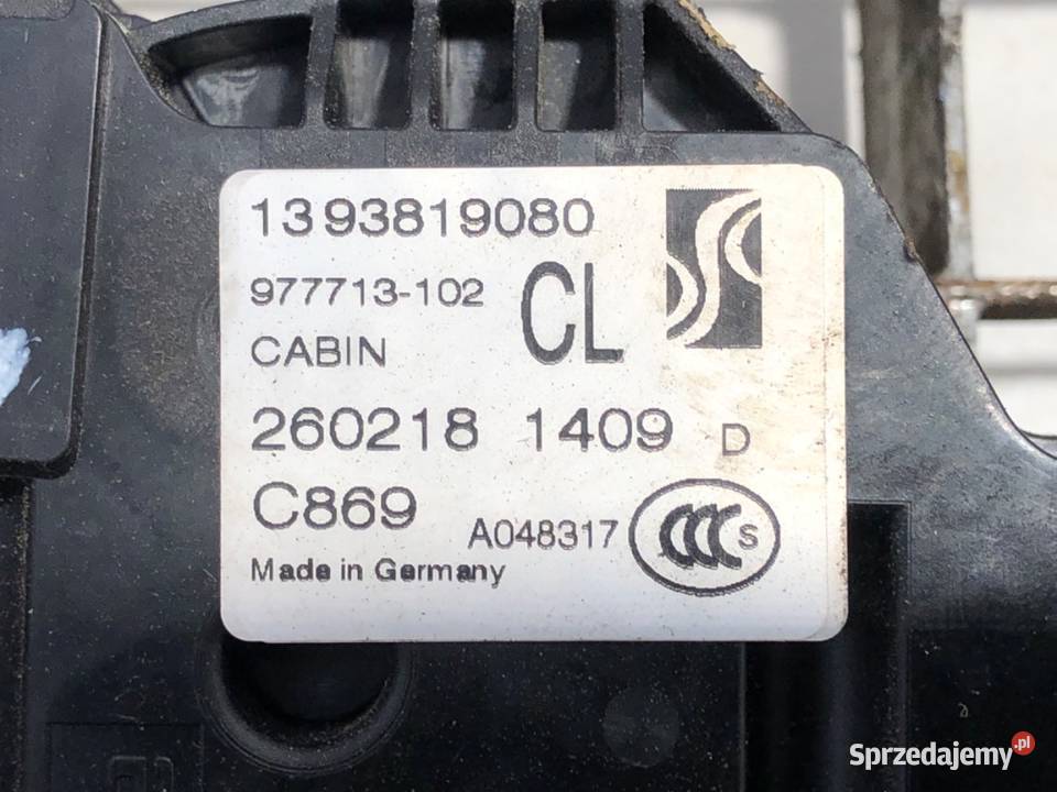 ZAMEK DRZWI PRAWY PRZÓD CITROEN JUMPER II Bus