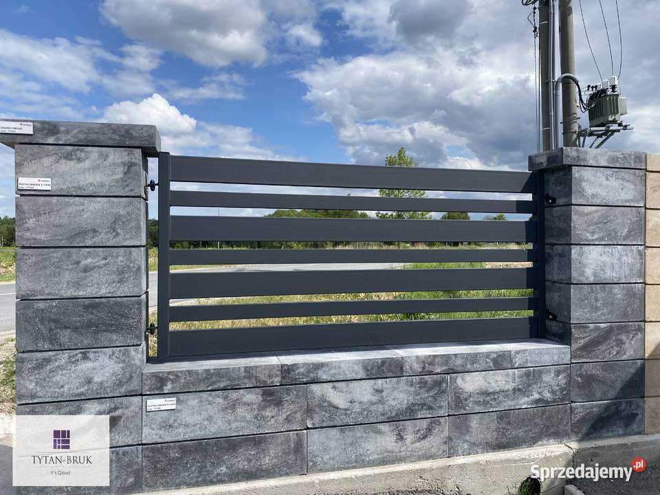 FORBET Pustak bloczek LINEAGE Tytan Ogrodzenie Suków