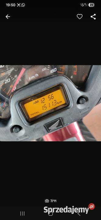 Skuter Honda Pantheon 125 15100km Honda Sosnowica