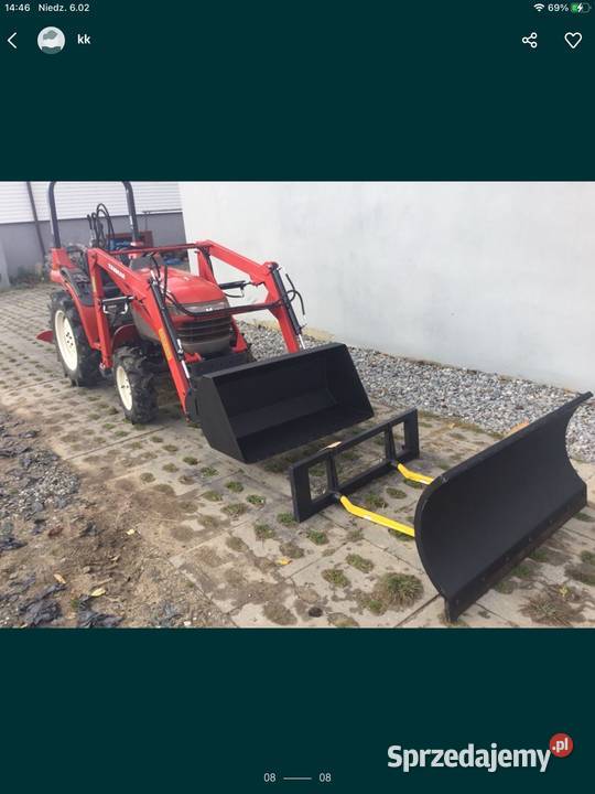 Tur ładowacz czołowy kubota Iseki Yanmar