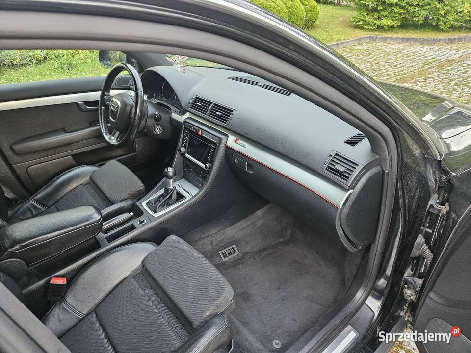 Audi A4 2008r 20Tdi 170 SLine Klimatronik Navi Zarejestrowany w Polsce Ryglice