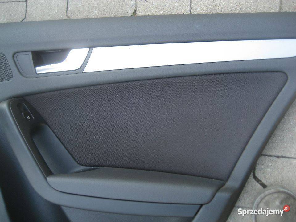 audi a4 b8 0812r tapicerka boczek drzwi tył Rakoniewice
