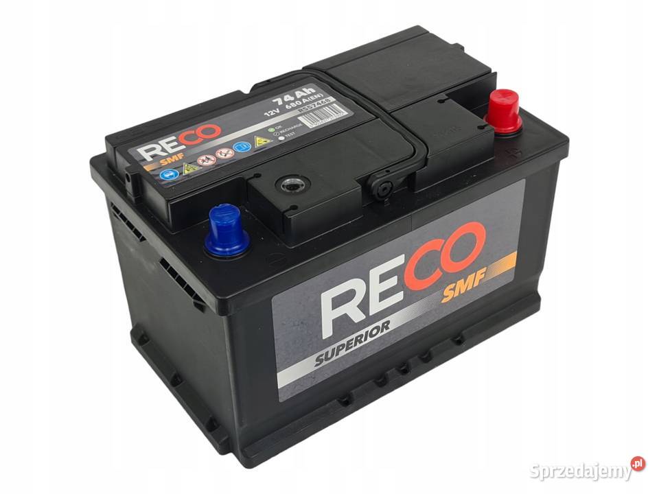 Akumulator RECO SMF RS57468 12V 74Ah 680A P Poznań