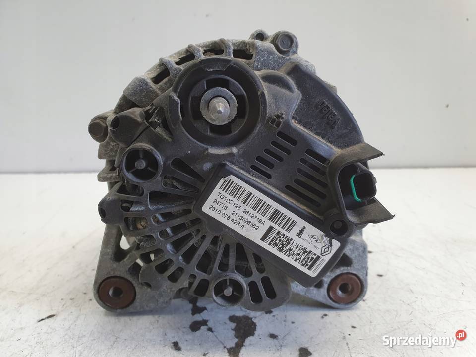 Renault Clio IV 09 TCe ALTERNATOR valeo Układ elektryczny silnika Janów
