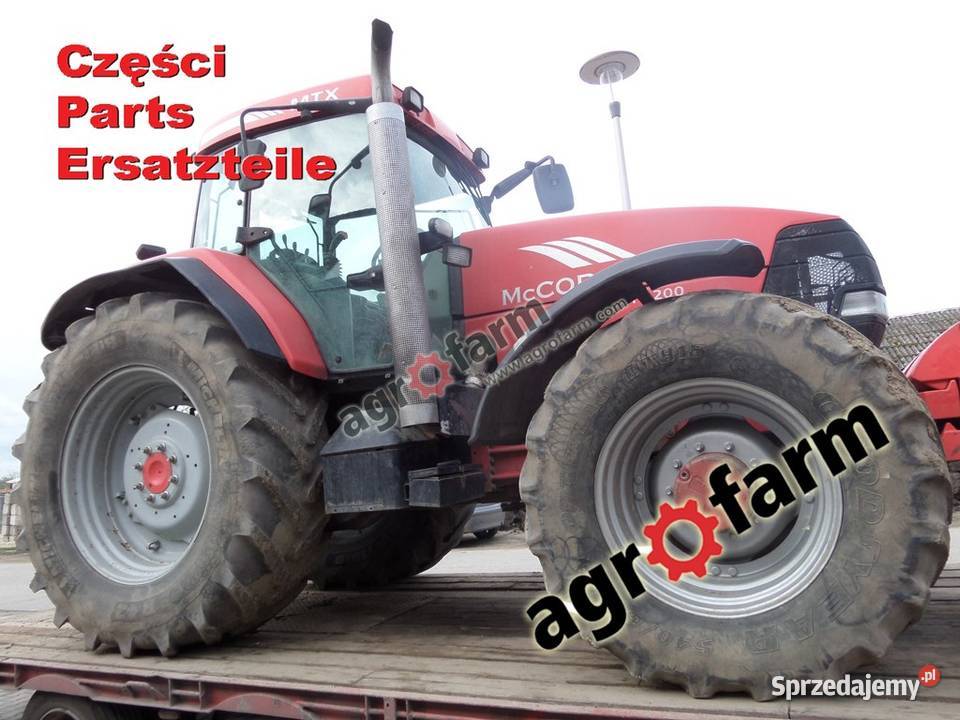McCormick MTX 200 części skrzynia biegów silnik