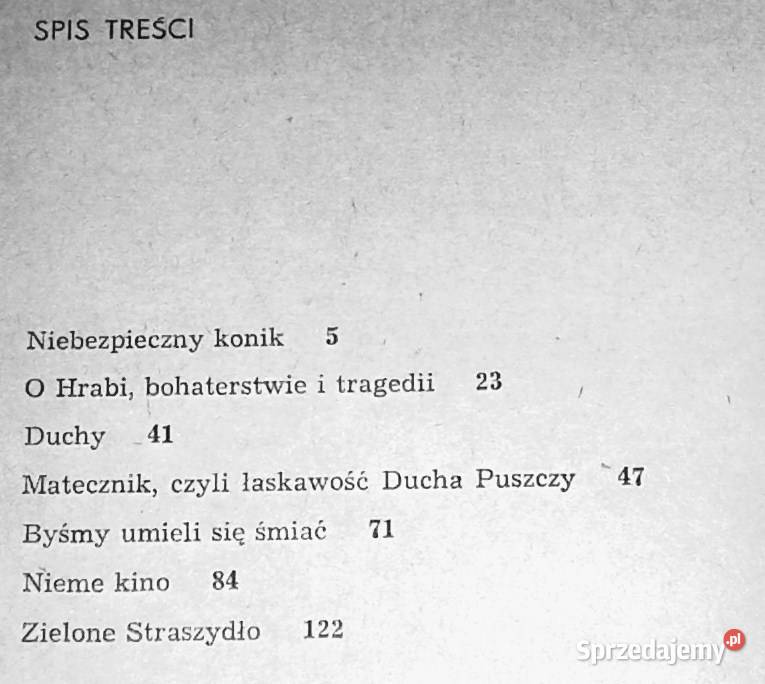 Zielone straszydło Opowieści ognisku Paweł Rok wydania 1982 Chełm