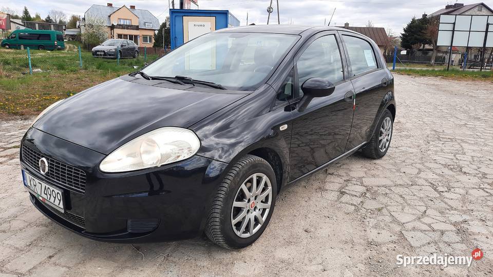 Fiat Grande Punto 14 Benzyna Klima Alu Zadbany Rok produkcji 2008 Kraśnik