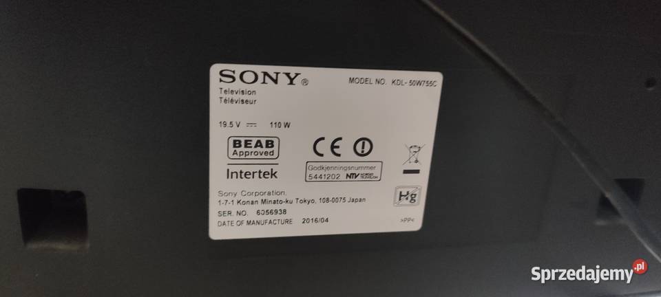 Sony bravia 50 Telewizory Reda