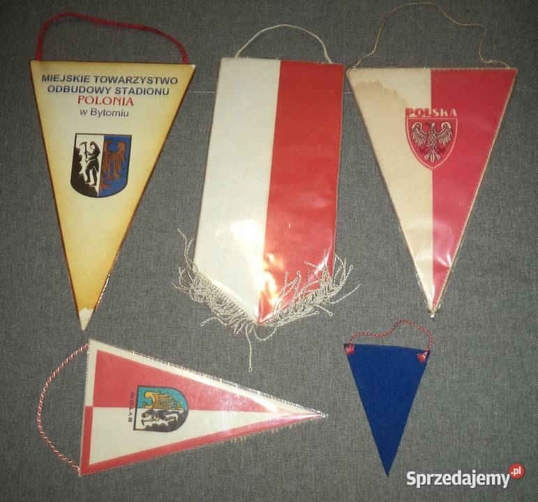 Polonia Bytom proporczyk piłka nożna Piekary Śląskie