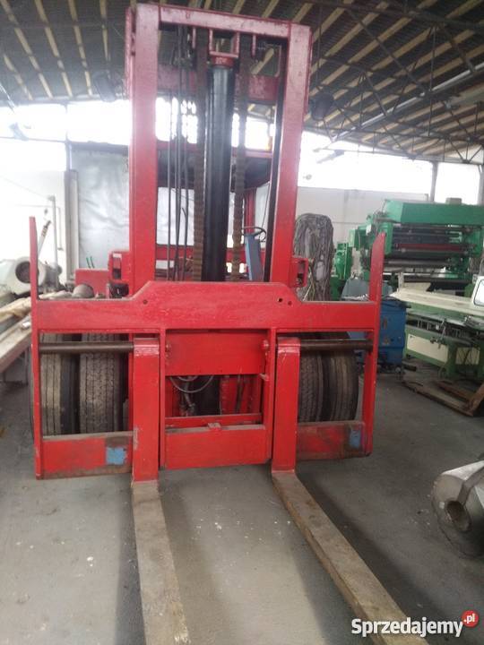 wózek widłowy 18 ton regulowane widły Małe Chełmy