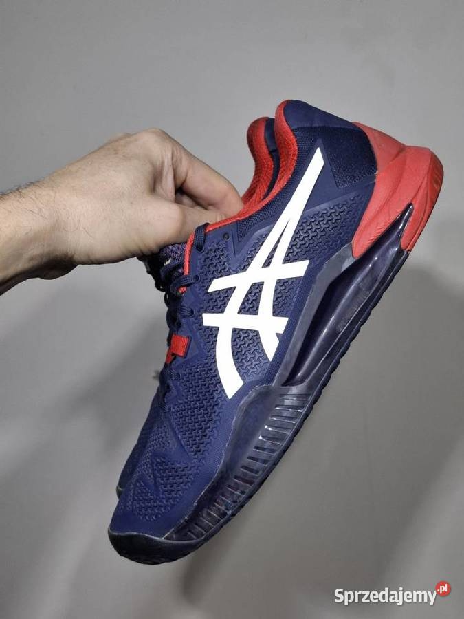 Asic 40 Gel Resolution buty sportowe sneakersy czerwony Sportowe Kraków