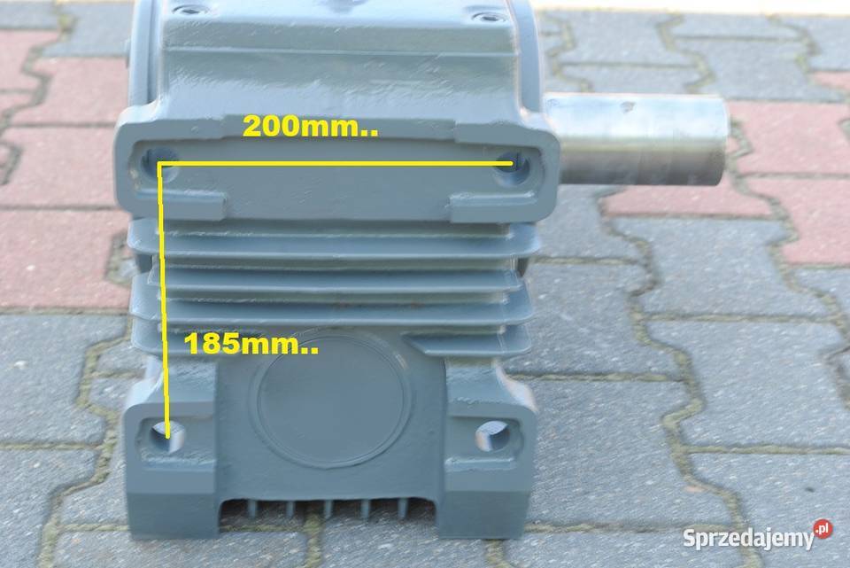 Motoreduktor kątowy 3kw 95obrmin z hamulcem Kargowa
