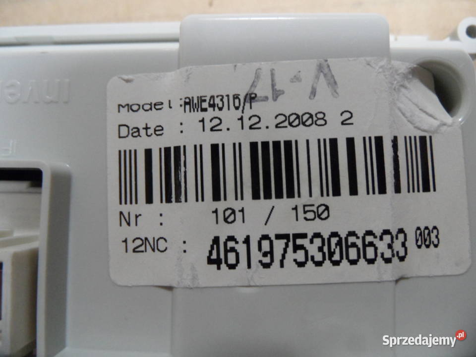 programator pralki whirlpool AWE4316P Części i Akcesoria Strawczyn sprzedam