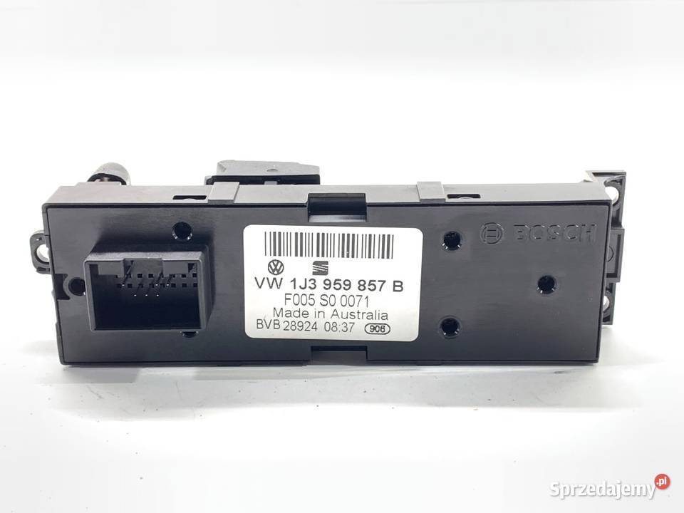PRZEŁĄCZNIK SZYB VW PASSAT B5 FL 1J3959857B 0005 Mechanizmy opuszczania szyb