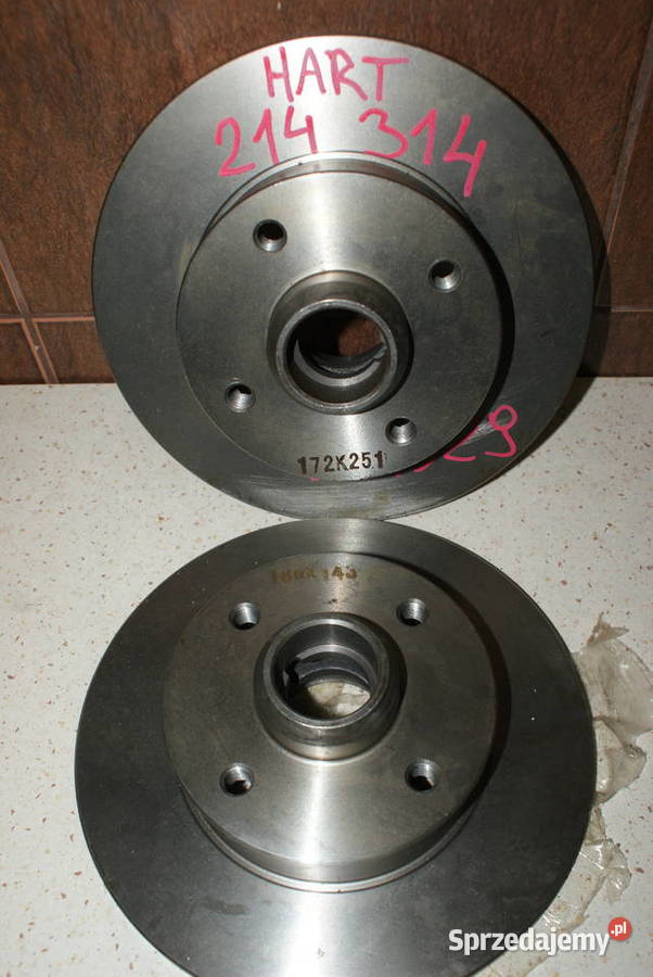 TARCZA HAMULCOWA TYŁ GOLF 9198JETTA 8491 mazowieckie Białobrzegi