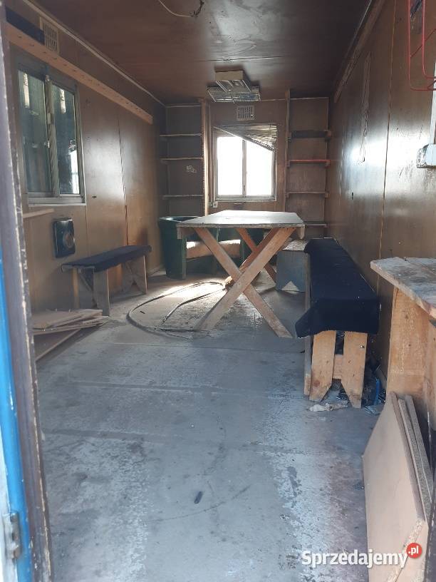 Kontener budowlany szatniowy 347 Poznań do Swarzędz sprzedam
