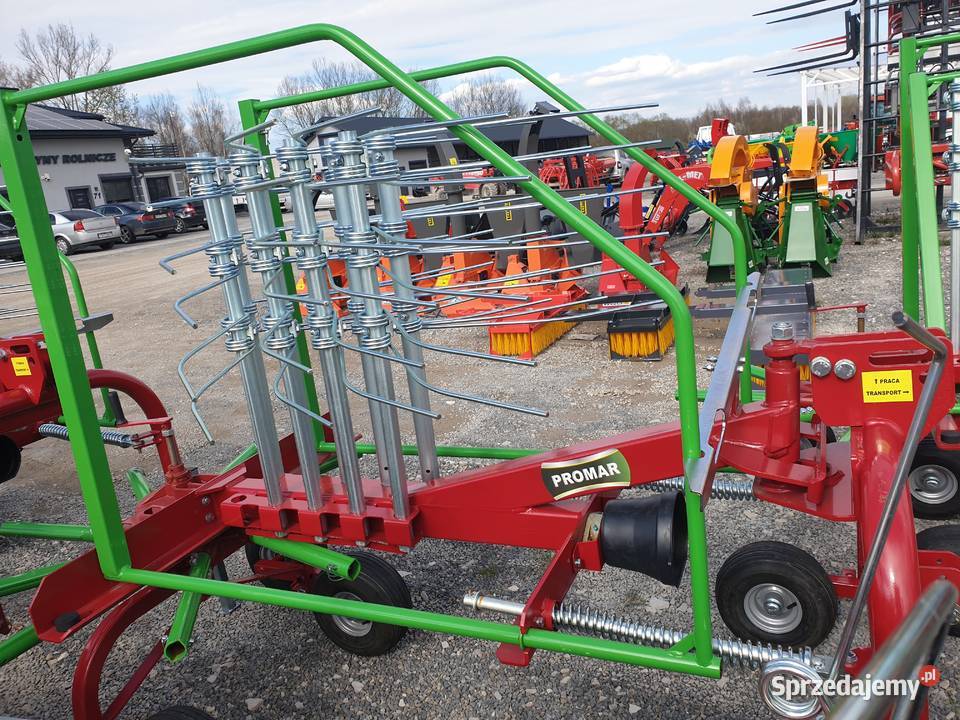 Zgrabiarka karuzelowa PROMAR do siana NOWA MOCNA podkarpackie Ustrzyki Dolne
