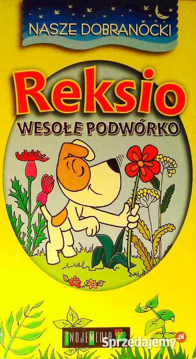 Kaseta VHS firmowo nagrana Reksio wesołe Kraków