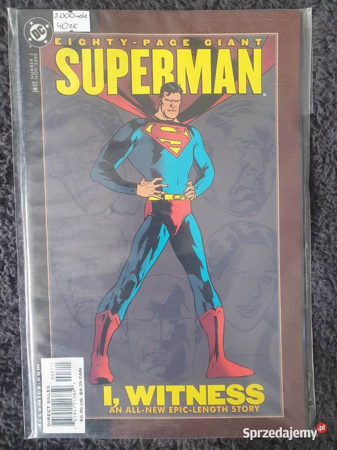 Superman zestaw 8 komiksów DC USA Komiksy Gdynia