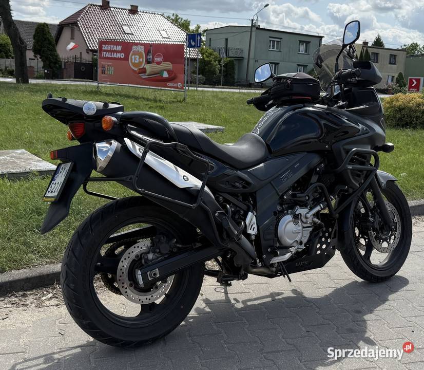 Suzuki DL 650 VStorm 2012 3 kufry Alu Givi Poznań