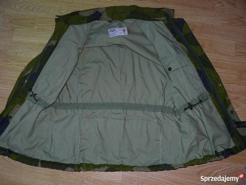 Szwedzka kurtka wojskowa M90 warmińsko-mazurskie Pisz