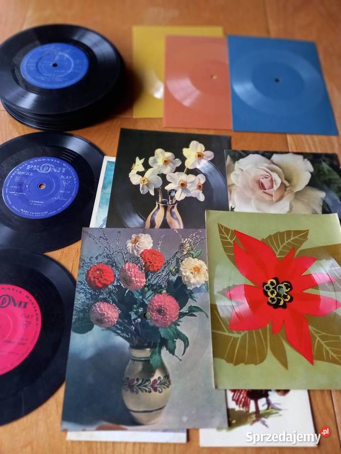 Płyty winylowe pocztówki muzyczne