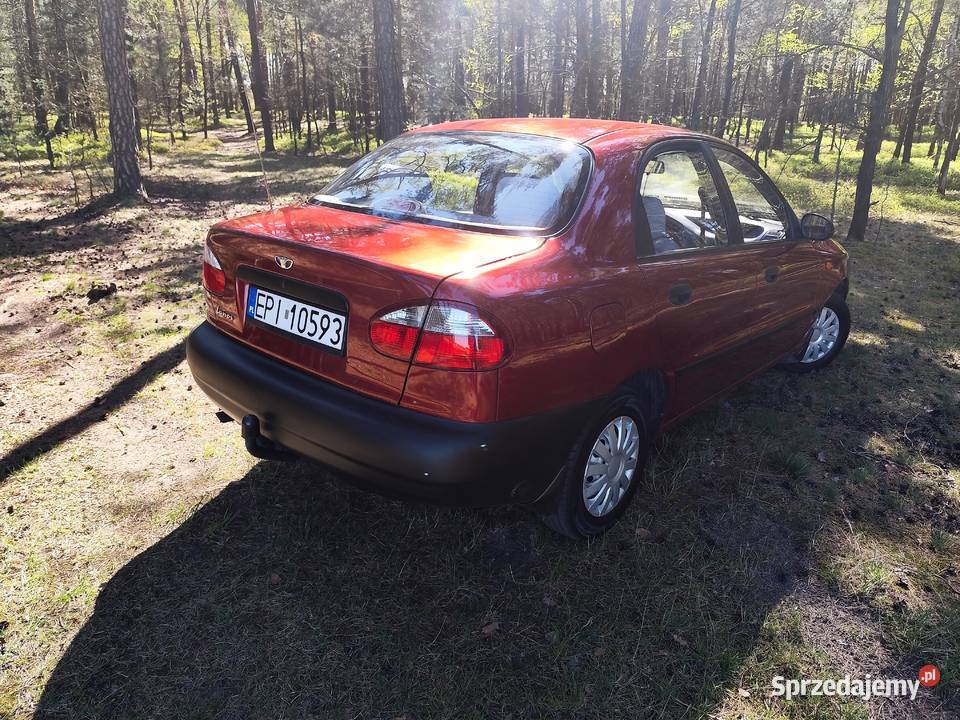 Daewoo Lanos 14 LPG hak nowy przegląd ładny i benzyna+LPG Krzemieniewice