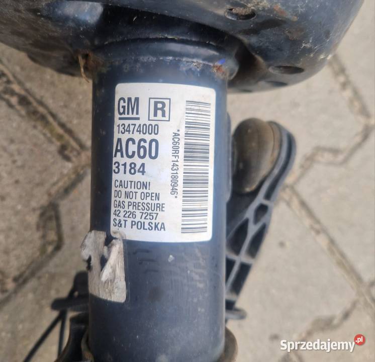 OPEL ASTRA J IV 4 hatchback 16 benzyna Amortyzatory Bydgoszcz
