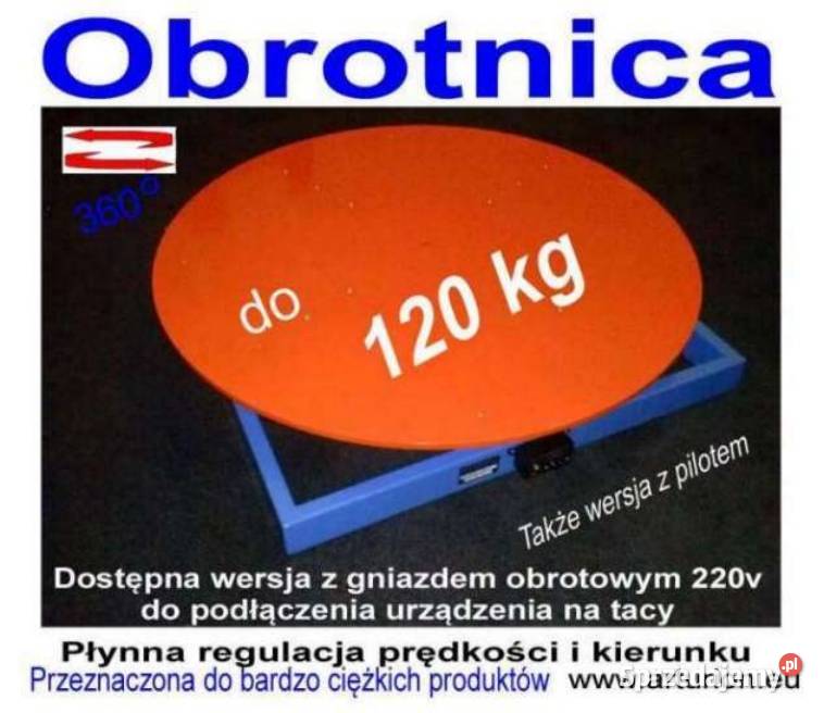 Podest Obrotowy Ekspozytor Obrotnica POD CHOINKĘ