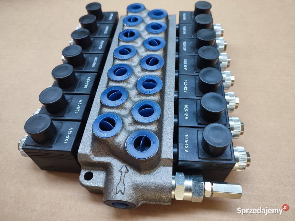 Rozdzielacz hydrauliczny 7 sekcji 12v Bizon Słupsk